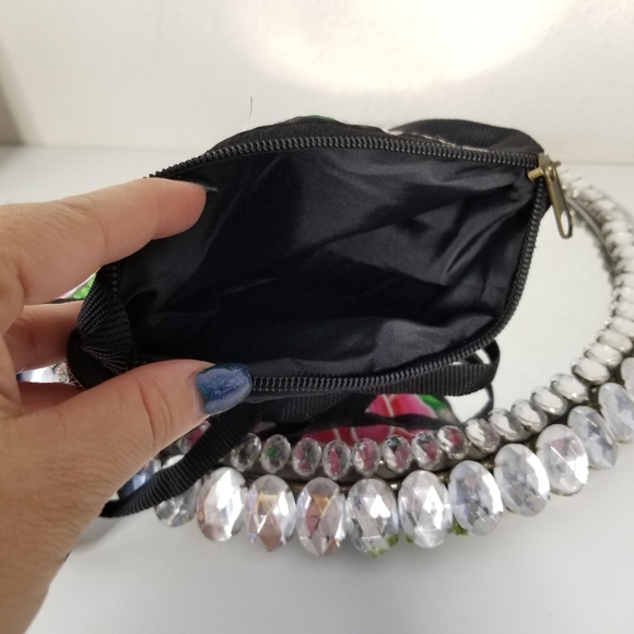 Mexican Embroidered Crossbody Bag New - Picture 7 of 9